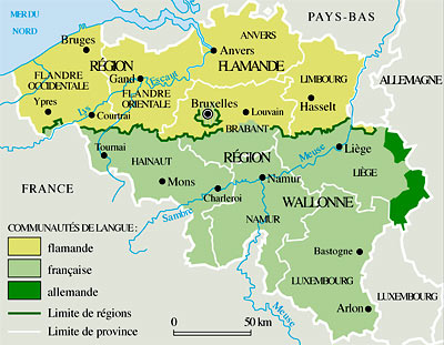 Provinces de Belgique